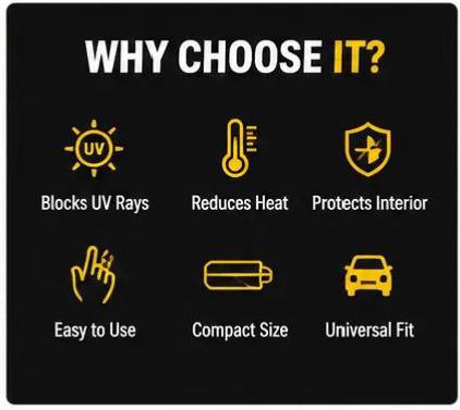 Car Windshield Sun Shade