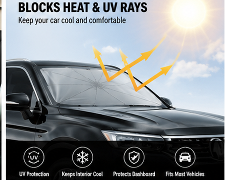Car Windshield Sun Shade